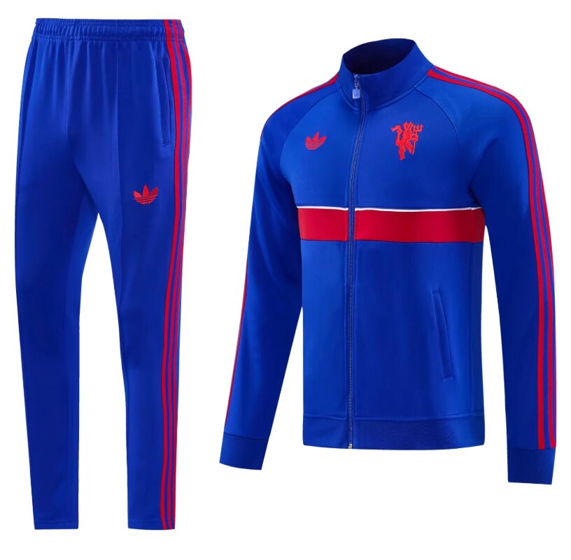 AAA Quality Man Utd 26/27 Tracksuit - Blue/Red
